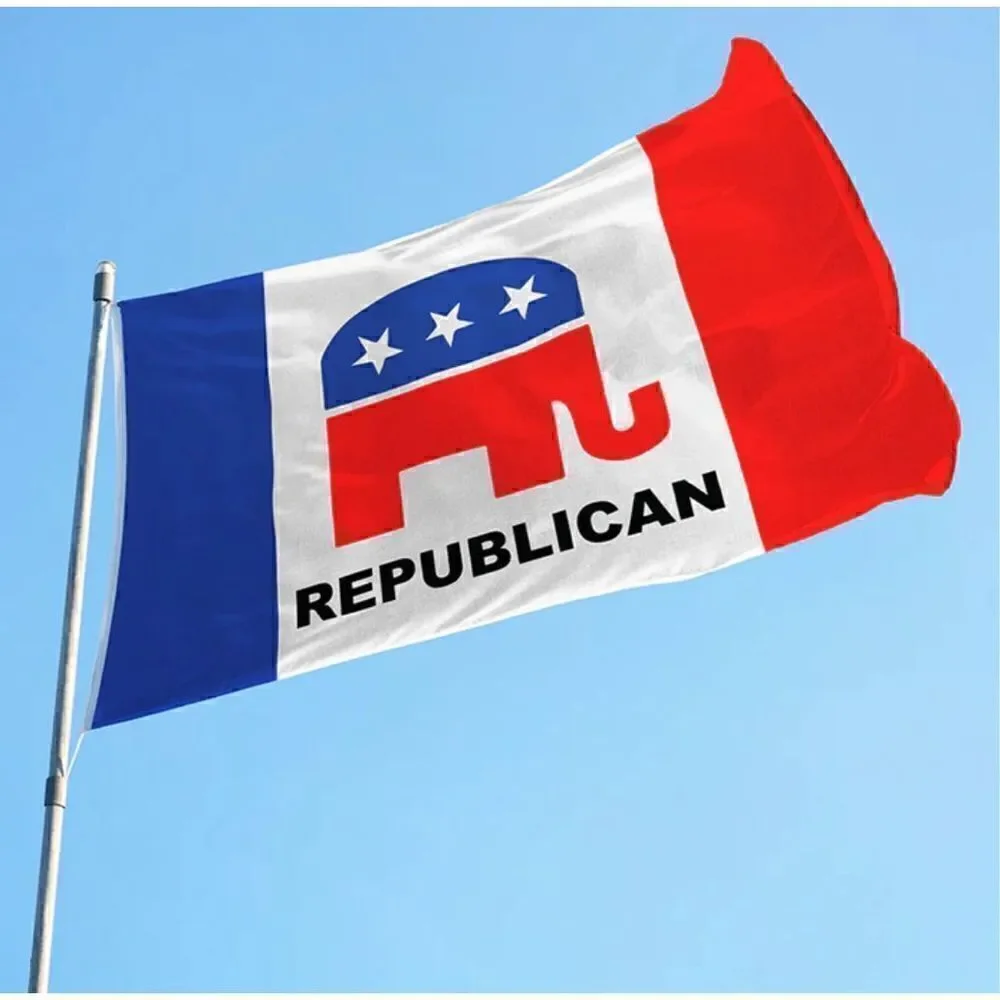 REPUBLICAN 3 x 5 ft. Polyester Flag NWT